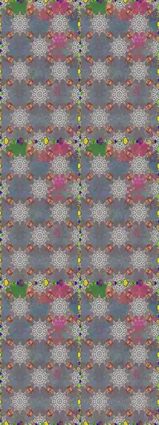 Moda baskısı. Dekorasyon ve tasarım için güzel bir desen. Raster illüstrasyonu. Çiçeğin suluboya çizimlerinin mükemmel deseni. Eski model. Suluboya kusursuz desen.