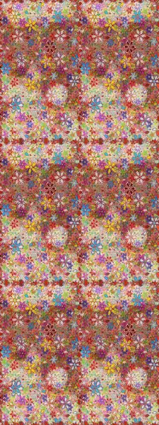 Şirin çiçek elementleri. Raster illüstrasyonu. Kusursuz. Tarafsız ve pembe renkte çiçekler.