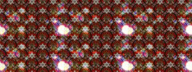 Suluboya çiçekli çiçek deseni. Raster illüstrasyonu. Kahverengi renkli Asyalı tekstil.