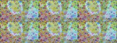 Raster deseni. Karalama çiçekleri kusursuz desen. Sanat, inspineutral stil çiçekler ve arka plan bırakır. Tarafsız el çizimi desen.