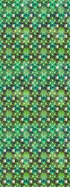 Sketch Colour Spring Theme eskiz kalıbı. Yeşil renkli çiçekler. Düz Çiçek Elementleri Tasarımı. Sevimli çiçek raster deseni.