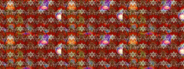 Çiçek deseni. Raster güzel kumaş deseni çiziyor. Renkli Bahar Teması eskiz kalıbı. Düz Çiçek Elementleri Tasarımı.