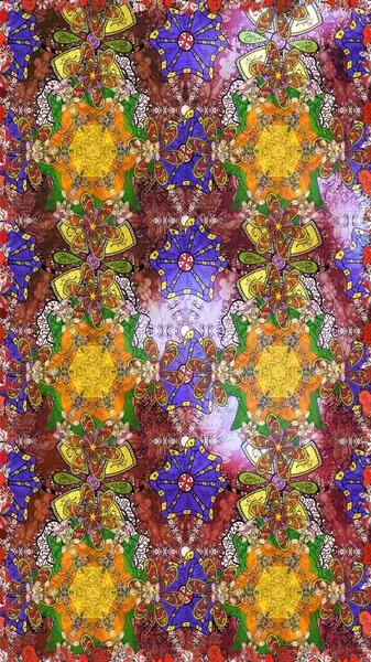 Egzotik çiçekler, kahverengi renklerde botanik, parlak, klasik bir doğa. Raster illüstrasyonu. Klasik tropikal doğal elementlerin suluboya seti.