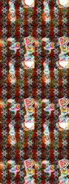 Küçük çiçekteki sevimli çiçek deseni. Kahverengi renkte çiçekler.