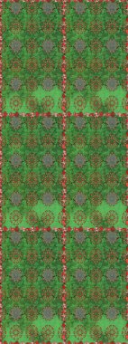 Düğün davetiyeleri için çiçek deseni, tebrik kartları, hatıra defteri, baskı, paket, imalat. Sulu boya tarzında yeşil ve kahverengi çiçekli zarif, pürüzsüz desen, tasarım elementleri. Düzenlenebilir.