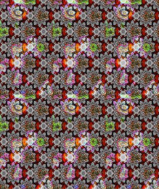 Moda baskıları için zarif bir şablon. Küçük renkli çiçekler. Küçük çiçekte güzel bir desen. Robot resim. Çiçekli bahar çiçekleri. Motley illüstrasyonu.