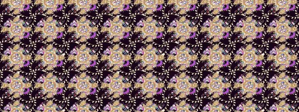 El çizimi. Çiçekler, dallar, bitkiler ve çiçekler. Raster illüstrasyonu. Güzel kumaş deseni.