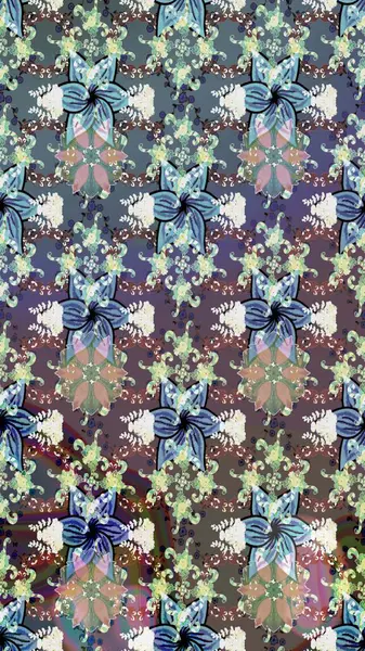 Süslü zentangle çizim dokusu, soyut çiçeklerle süslenmiş. Şekil verilmiş çiçeklerle eskiz deseni. Çiçek deseni duvar kağıdı, şablon dolguları ve web sayfası arkaplanı için kullanılabilir.