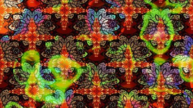 Siyah renklerde. Taslak dekoratif arka plan, çiçek mandala. Çiçek. Raster illüstrasyonu.