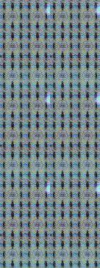 Renkli grunge, soyut arkaplanı kolomavi çiçeklerle süslüyor. Parmak izi, kumaş, duvar kâğıdı, tekstil için raster dokusu. Nakış desenli çiçek deseni..