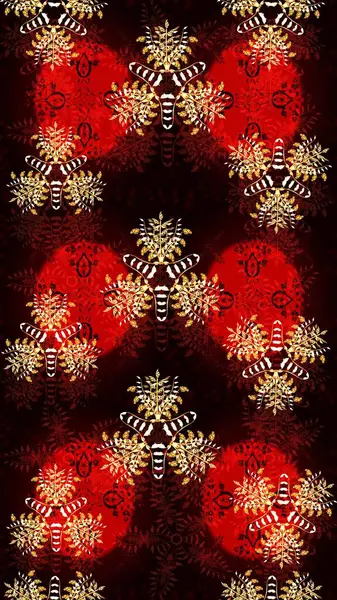 Botanik çizim kalıbı. Raster deseni. Organik elementler. Suluboya etkisi.