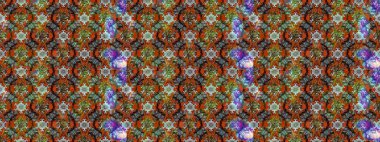 Renkli Bahar Teması eskiz kalıbı. Düz Çiçek Elementleri Tasarımı. Raster..