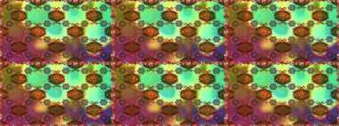 Sabıka fotoğraflarında, bebek kıyafetlerinde, duvar kâğıtlarında, paket kutularında falan kullanılabilir. Raster. Zarif, parlak ve pürüzsüz kahverengi ve yeşil çiçek desenli tasarım.