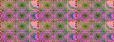 Tropik, dikişsiz çiçek deseni. Pembe renkli çiçekler. Raster illüstrasyonu.