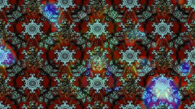 Düz Çiçek Elementleri Tasarımı. Çiçek deseni. Renkli Bahar Teması eskiz kalıbı. Raster çizimi. Güzel kumaş deseni..