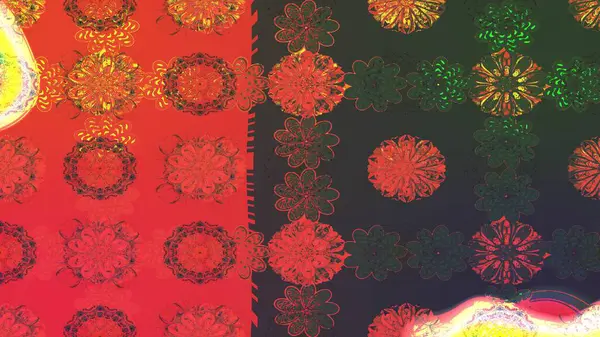 Soyut etnik raster çizim kalıbı. Kabile sanatı boho baskısı, klasik çiçek arkaplanı. Arkaplan dokusu, duvar kağıdı, gri renkli çiçek teması.