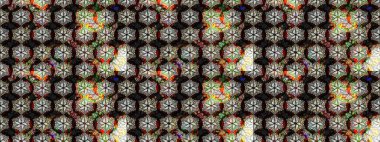 Raster çiçek izi. Çiçekli siyah eskiz deseni. Klasik taslak çizimi.