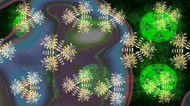 Çiçekli el çizimi çizimi deseni. Modern gösterişli mavi raster arka plan duvar kağıdı çizimi klasik çizgili iz sürme desenli çiçekler, çiçekli süsler.