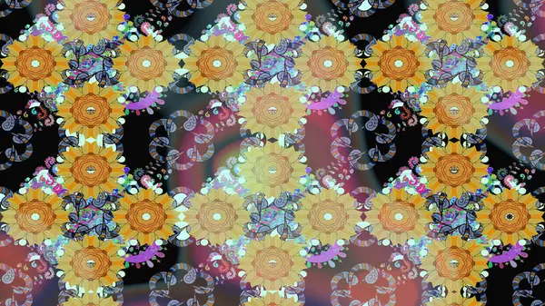 Raster illüstrasyonu. Suluboya çiçek buketi. Doğum günü kartı ya da düğün davetiyesi. Çiçekli tebrik kartı. Çiçek arkaplan. Tarafsız renklerde.