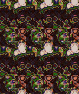 Çiçekler suluboya eskiz deseni. Raster Stili kumaş deseni.