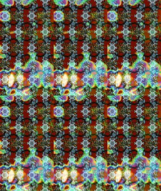 Raster illüstrasyonundaki çiçek desenli çizim. Renkli Bahar Teması eskiz kalıbı. Süslü kumaş deseni. Düz Çiçek Elementleri Tasarımı.