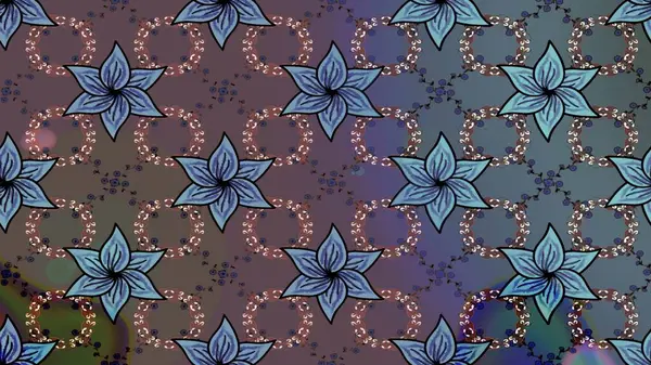 Raster çiçek desenli çiçek deseni, yapraklar, dekoratif elementler, sıçrama, lekeler, el çizimi kontur çizgileri ve Doodle çizim stili, grafik raster çizim çizimi.