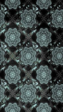 Küçük bir çiçekte eskiz deseni. Hoş bir çiçek geçmişi var. Güzel kumaş deseni. Raster illüstrasyonu.