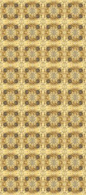 Şam, tasarım için kusursuz desen. Bej, sarı ve kahverengi renklerde, altın elementli, pürüzsüz desen.