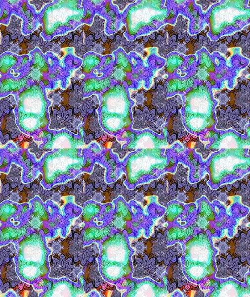 Güzel kumaş deseni. Bahar çiçekleriyle güzel bir çiçek deseni çizmişsin. Raster illüstrasyonu.