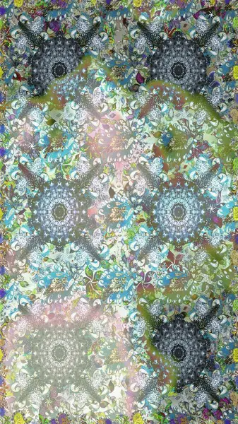 Anti-stres için soyut örnek sayfası. Raster illüstrasyonu. Tarafsız ve gri renklerde.