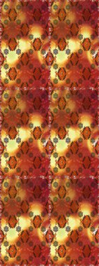 Raster illüstrasyonu. Güzel kumaş deseni. Bahar çiçekli, dikişsiz çiçek deseni..