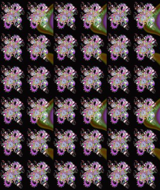 Kızılderili desenli desenli desenli şal deseni. Tekstil, tebrik kartı, boyama kitabı, telefon kılıfı baskısı için kullanılabilir. Etnik Mandala süsü. Raster Henna dövme stili.