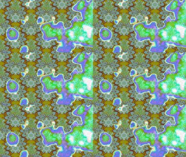 Raster deseni. Küçük çiçekte güzel bir çiçek deseni var. Çiçekli çiçek deseni, suluboya..