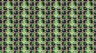 El çizimi, soyut ve süslü elementler. Klasik çiçekler. Siyah renkler. Suluboya resim taklit Raster çizimi. Yaz çiçekleri teması.