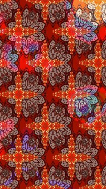 Özgürlük stili Millefleur 'lar. Küçük yabani çiçeklerdeki halk modelini çiz. Taşralı şıklığı. Tekstil, duvar kağıdı, kapaklar, yüzey, baskı, hediye paketi, hatıra defteri, dekupaj için çiçek çayırı arka planı.