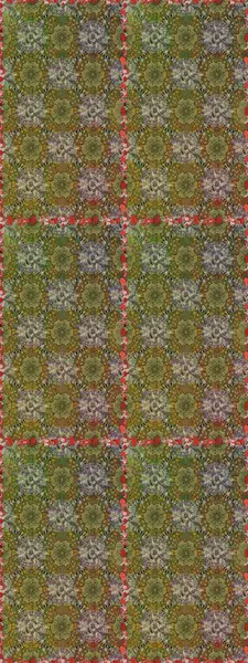 Soyut çiçek desensiz arkaplan. Kahverengi renklerde. Küçük çiçekteki sevimli çiçek deseni. Raster illüstrasyonu. Raster deseni.