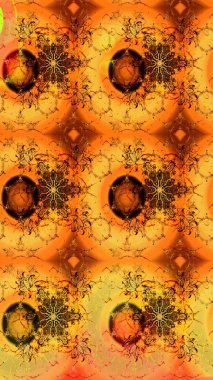 Kızılderili desenli desenli desenli şal deseni. Raster Henna dövme stili. Tekstil, tebrik kartı, boyama kitabı, telefon kılıfı baskısı için kullanılabilir. Etnik Mandala süsü.