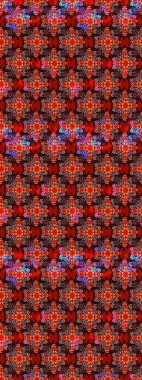 Renkli Bahar Teması eskiz kalıbı. Düz Çiçek Elementleri Tasarımı. Çiçek desenli eskiz, yaz çiçekleri. Kırmızı renkte çiçekler.