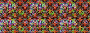 Raster düz çiçek çizim deseni. Kahverengi renkli çiçekler. Tasarım hediye paketi, tebrik kartları, posterler ve afiş tasarımı.