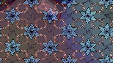 Kızılderili desenli desenli desenli şal deseni. Etnik Mandala süsü. Raster Henna dövme stili. Tekstil, tebrik kartı, boyama kitabı, telefon kılıfı baskısı için kullanılabilir.