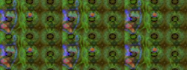 Çizgi çizimi kalıbı. Şirin çiçekler. Raster Moda kumaş deseni.