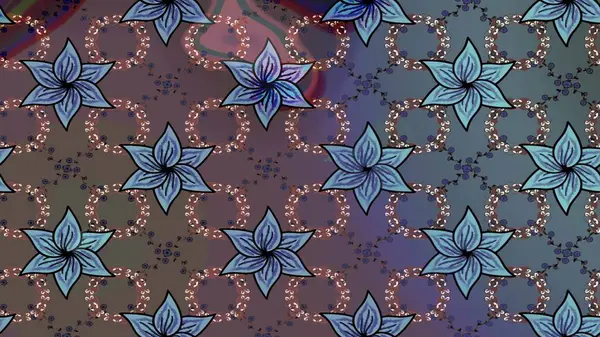 Kızılderili desenli desenli desenli şal deseni. Etnik Mandala süsü. Raster Henna dövme stili. Tekstil, tebrik kartı, boyama kitabı, telefon kılıfı baskısı için kullanılabilir.