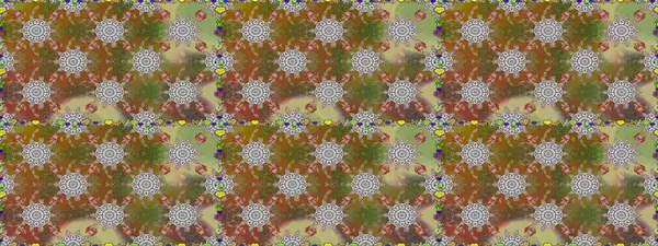 Arkaplan dokusu, duvar kağıdı kahverengi ve gri renkli çiçek teması. Soyut etnik raster kusursuz desen. Kabile sanatı boho baskısı, klasik çiçek arkaplanı.