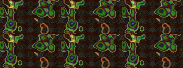 Çiçekli karalama şeklinde Raster çiçek deseni. Kahverengi renkte yaz çiçekleri. Raster illüstrasyonu.