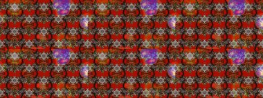 El yapımı çiçek ve bitki koleksiyonu. Raster illüstrasyonu. Eskiz tarzı kahverengi renklerde. Şirin karalamalı çiçek desenli çizim. Raster illüstrasyonu.