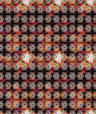 Raster illüstrasyonu. Çiçek desenli eskiz, darbeler, sıçramalar, yaz çiçekleri. Siyah renkte çiçekler.