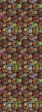 Paisley el çizimi elementler. Ev dekoru. Fantezi çiçekli eskiz deseni, doğal duvar kağıdı, çiçek desenli kıvrımlı illüstrasyon.