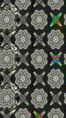 Eskiz Vintage Çiçek Deseni. Raster Kalça dokusu deseni.