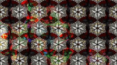 Renkli Bahar Teması eskiz kalıbı. Düz Çiçek Elementleri Tasarımı. Çiçek deseni. Raster çizimi. Güzel kumaş deseni..