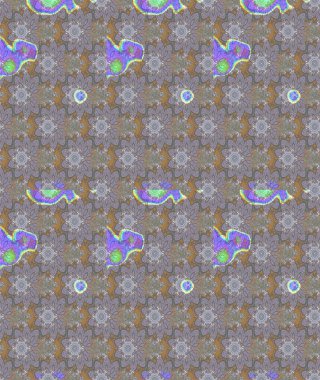 Gri renklerde. Raster illüstrasyonu. Gri renkli gri papatya deseni.